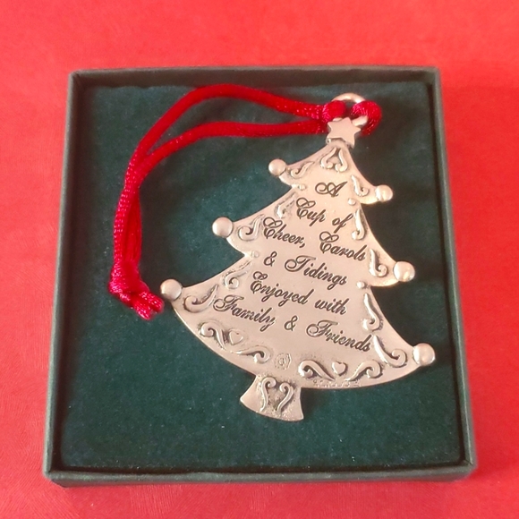 Seagull Pewter Christmas Tree Ornament NIB - Picture 3 of 4